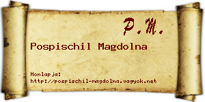 Pospischil Magdolna névjegykártya